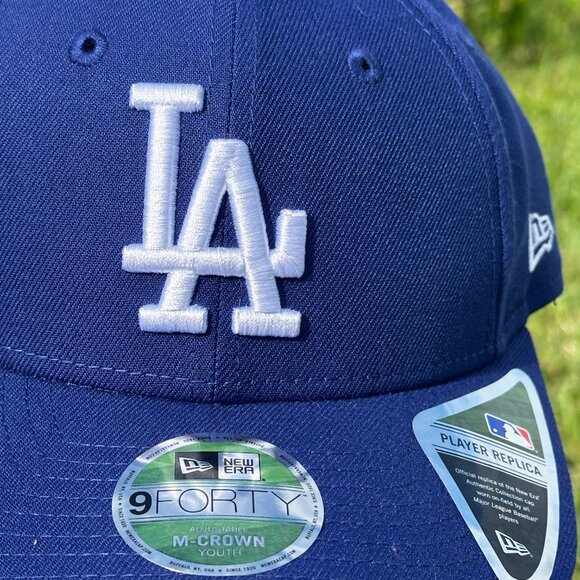 Los Angeles Dodgers Youth New Era 9FORTY Cap Adjustable Snap MLB Player replica - Picture 2 of 8